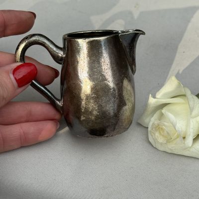 Молочник сливочник 75 мл Голландия олово