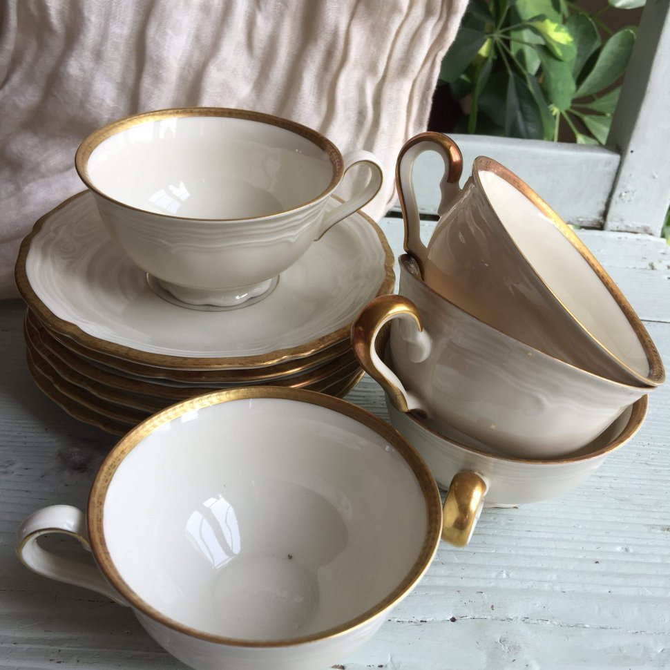 Кофейная пара Seltmann Weiden Marie Luise, 1949-1954 гг