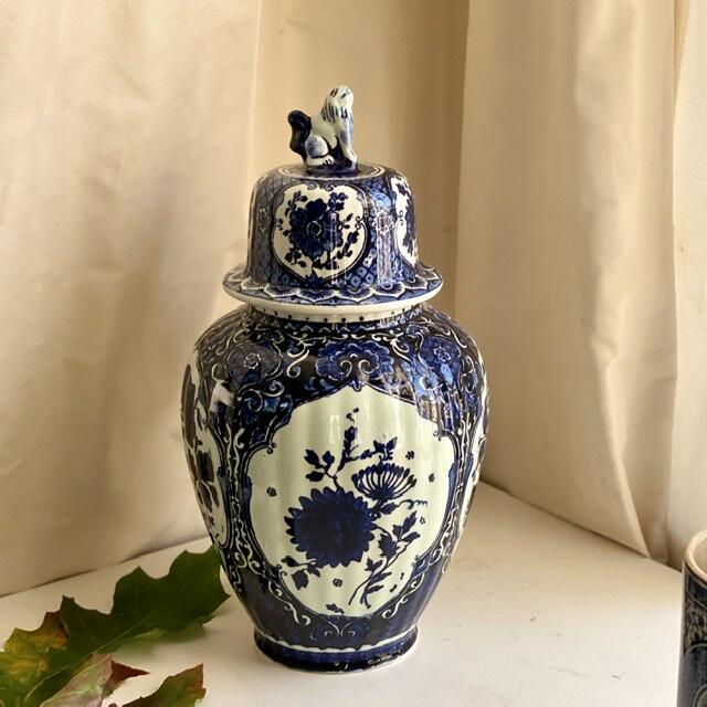 Ваза с крышкой Boch ручная роспись 