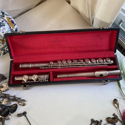 Флейта разборная в деревянном футляре