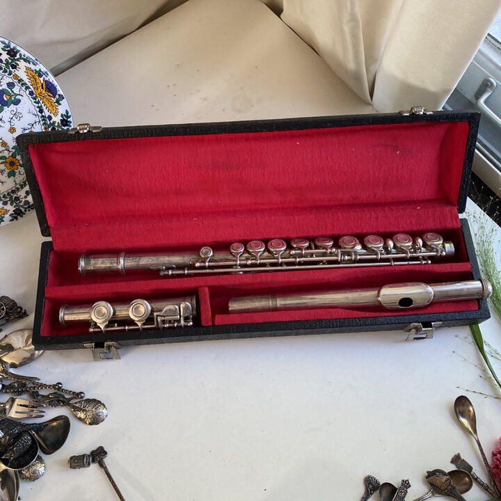 Флейта разборная в деревянном футляре