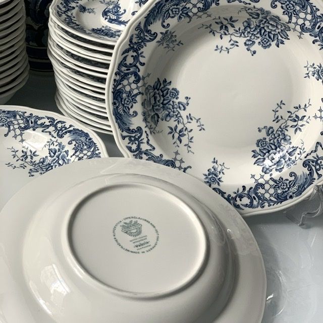 Тарелка глубокая Valeria ВиллеройБох 22 см Германия 1940-1970 гг.