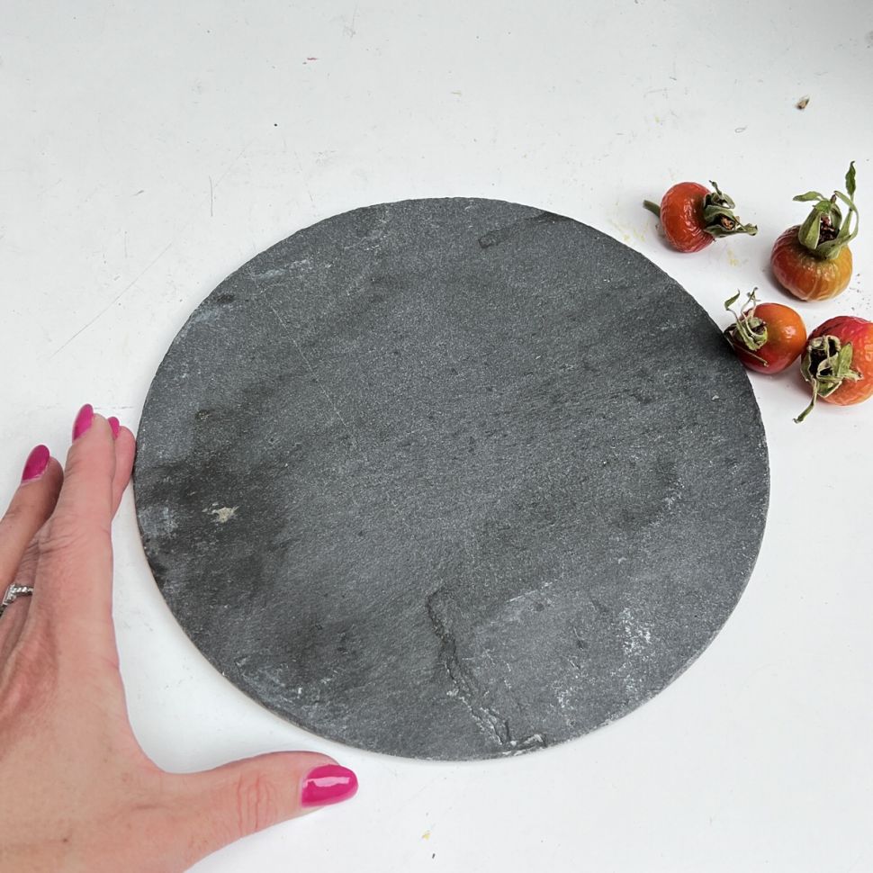 Доска для подачи 21 см сланец