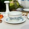 Чайная пара Rosenthal Classic Rose голубые розы 270 мл Германия 