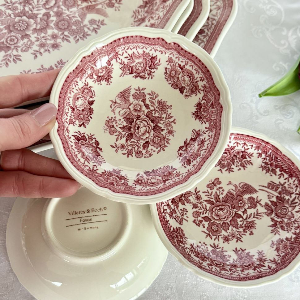 Миска для каши ВиллеройБох Fasan 13 см фарфор Германия