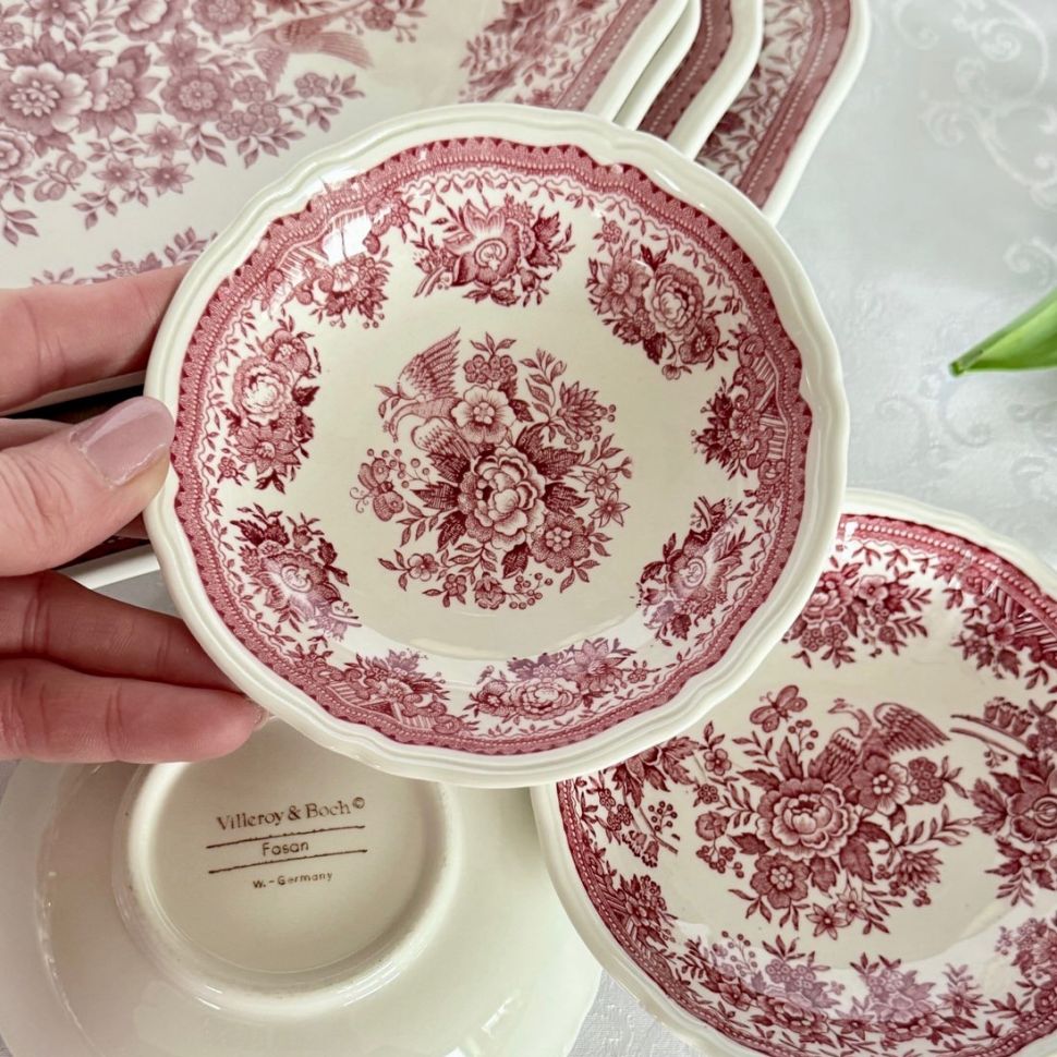 Миска для каши ВиллеройБох Fasan 13 см фарфор Германия