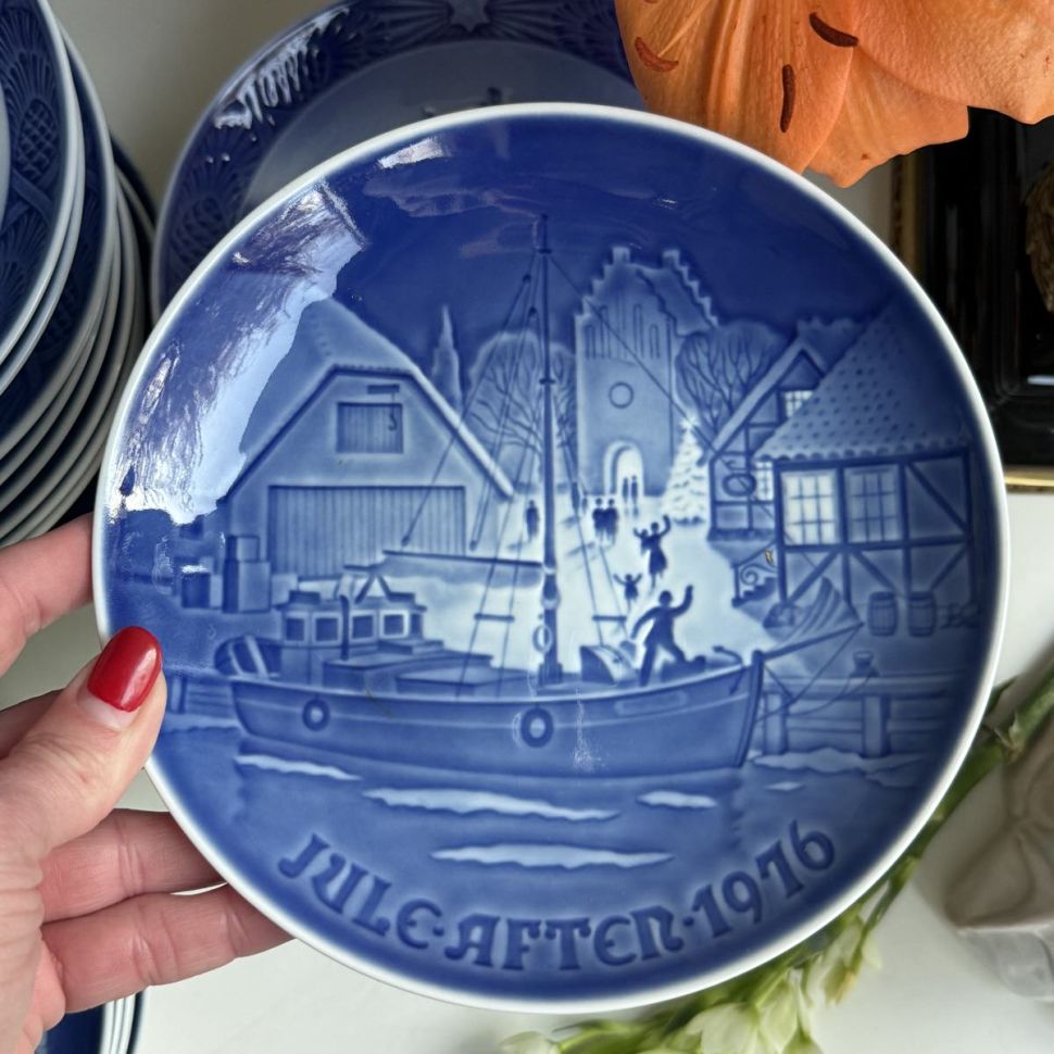 Тарелка 1976 B&G Copenhagen 18 см Дания