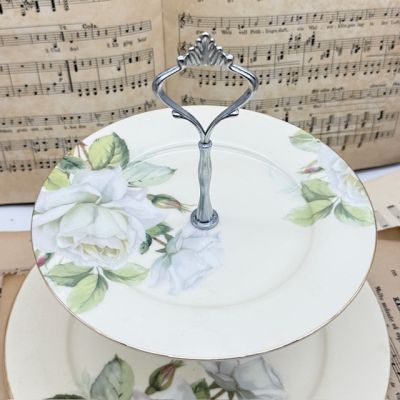 Этажерка два яруса Maison Strauss 26 см фарфор