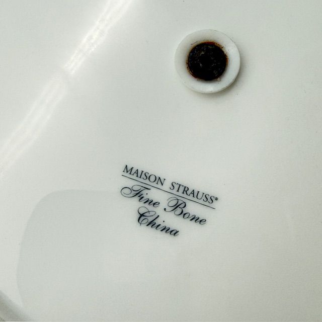 Этажерка два яруса Maison Strauss 26 см фарфор