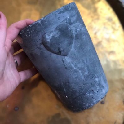 Ваза 18 см. Сердце