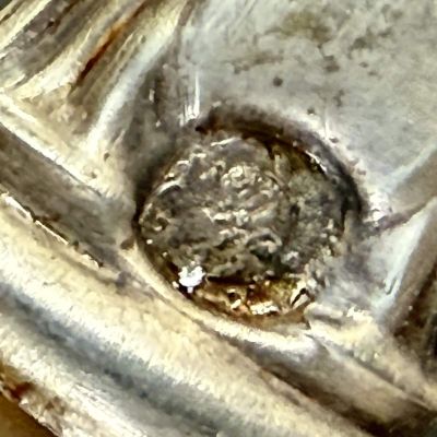 Ложка и вилка набор сервировочный 28 см серебро Франция Ардеко