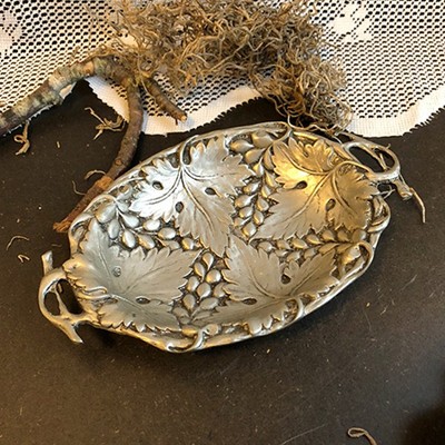 Мыльница виноград, плотное олово