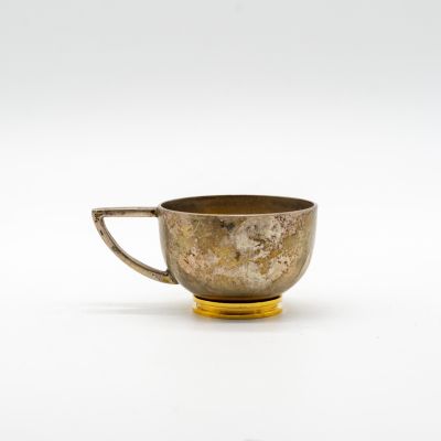 Кружка мельхиоровая малая