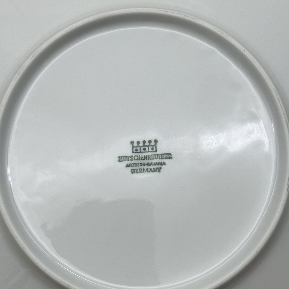 Чайное трио Hutschenreuther Arzberg 200 мл Бавария Германия 