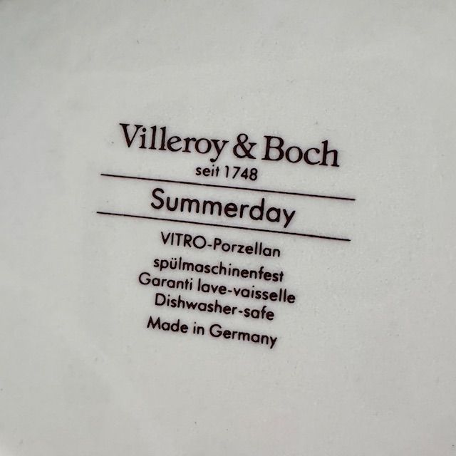 Бульонная пара SummerDay Mettlach ВиллеройБох 300 мл Германия  