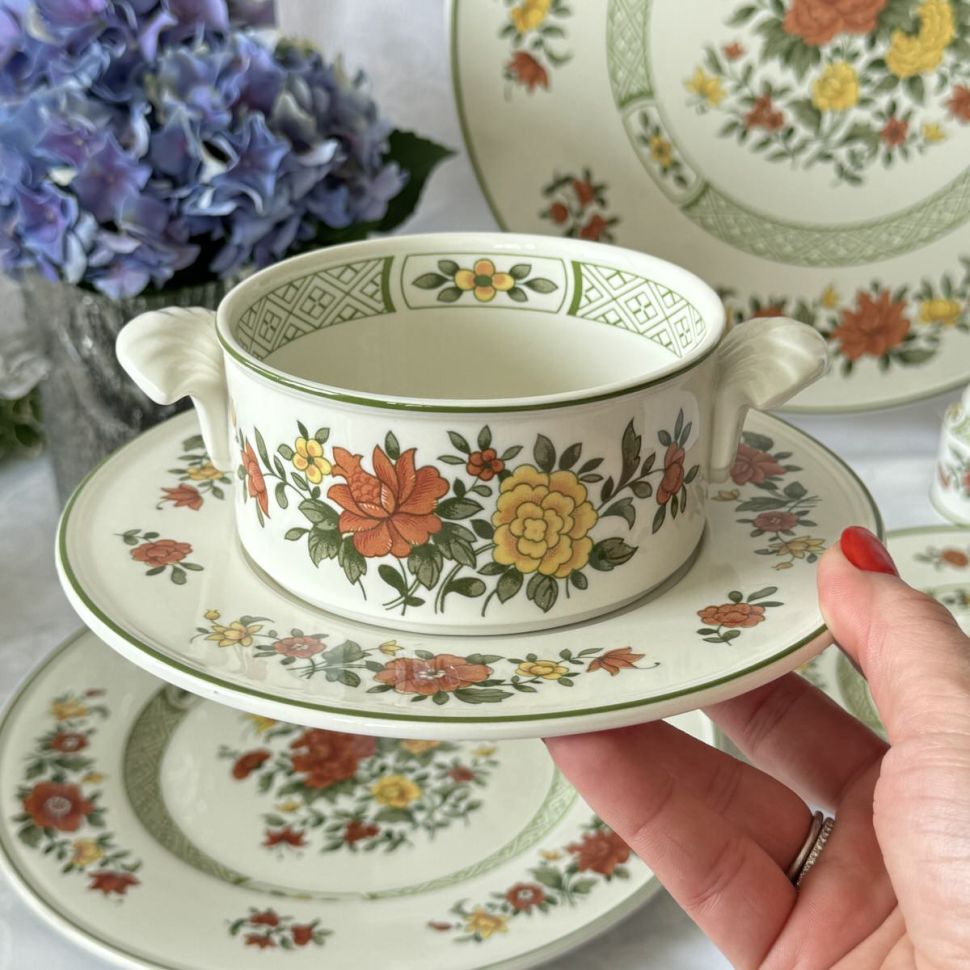 Бульонная пара SummerDay Mettlach ВиллеройБох 300 мл Германия  