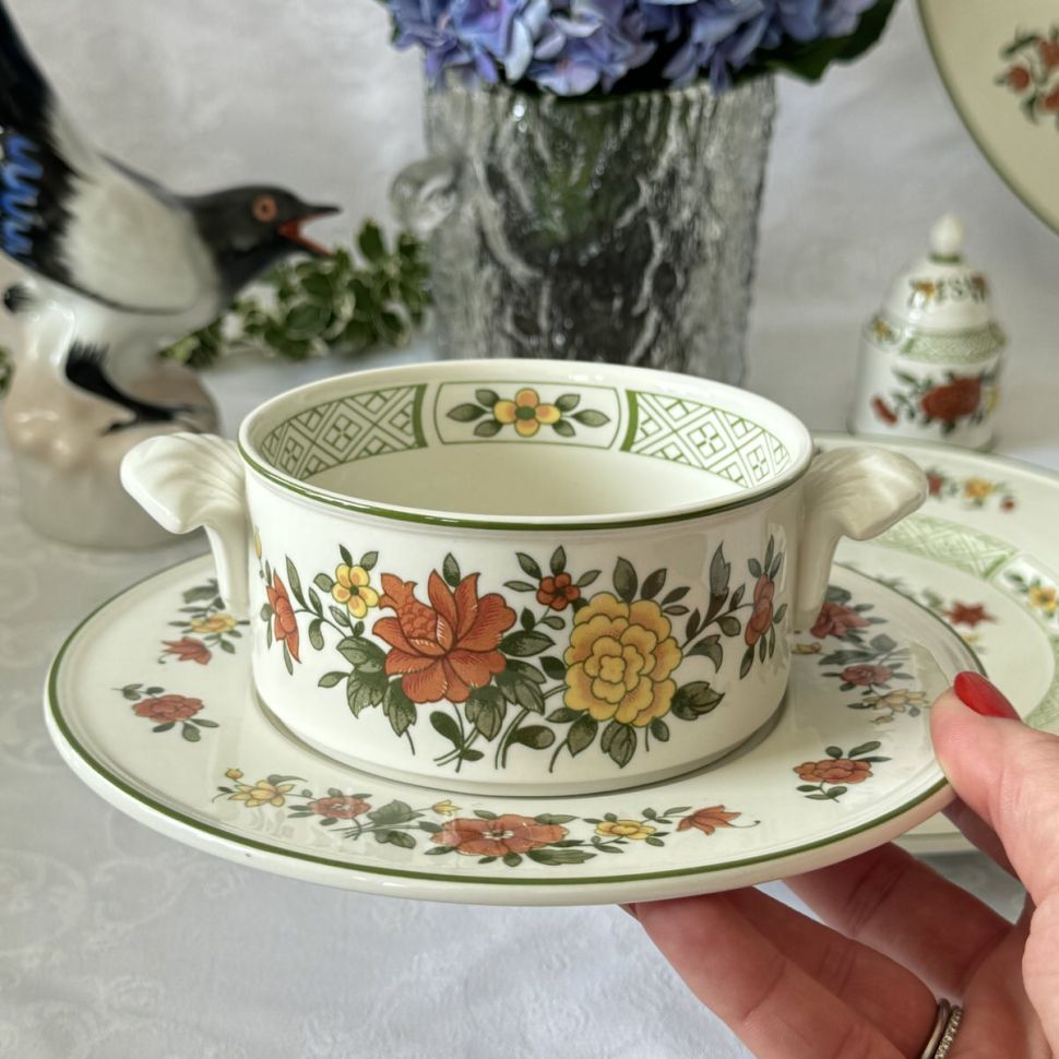 Бульонная пара SummerDay Mettlach ВиллеройБох 300 мл Германия  