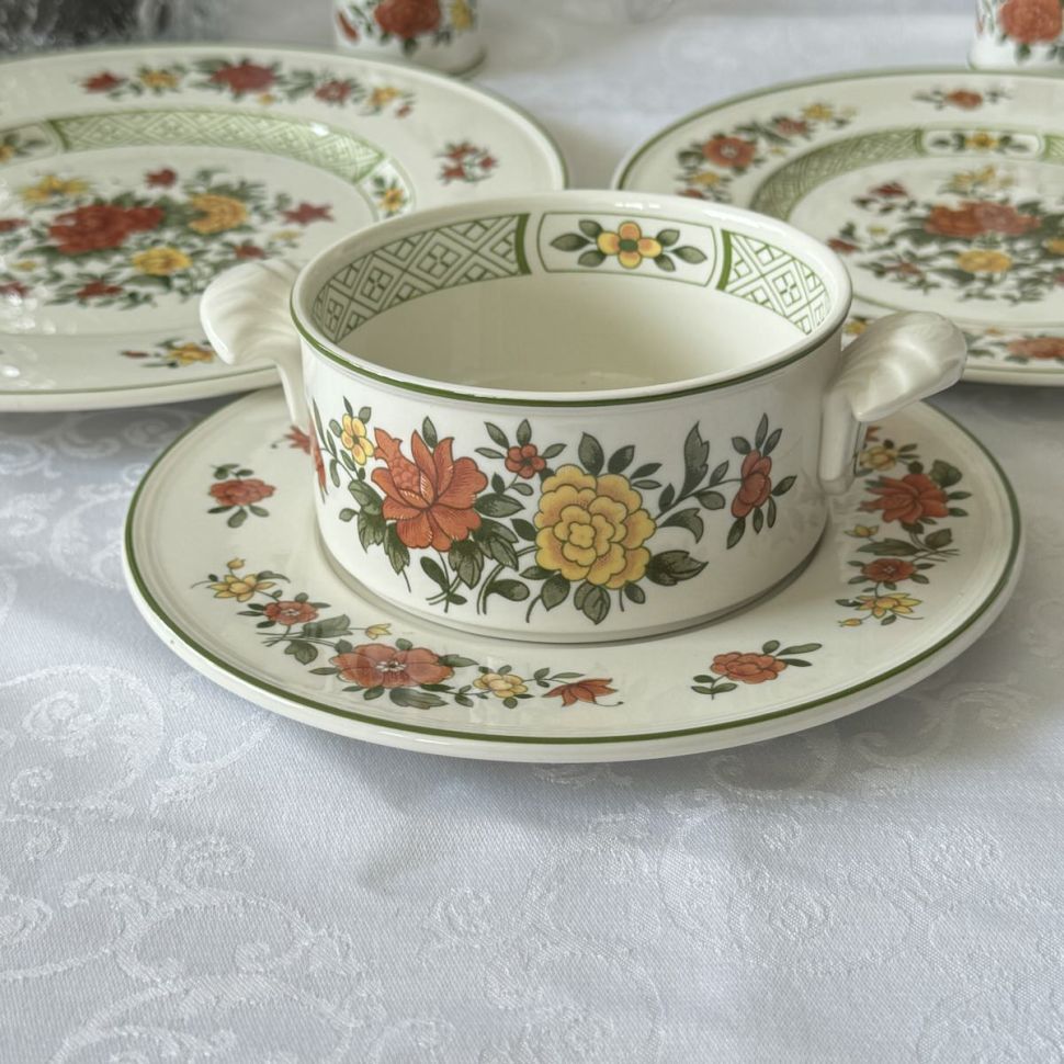 Бульонная пара SummerDay Mettlach ВиллеройБох 300 мл Германия  