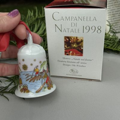 Колокольчик рождественский 1998 Hutschenreuther Германия