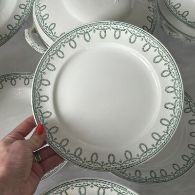 Тарелка Boch Freres Bonaparte 24 см Бельгия