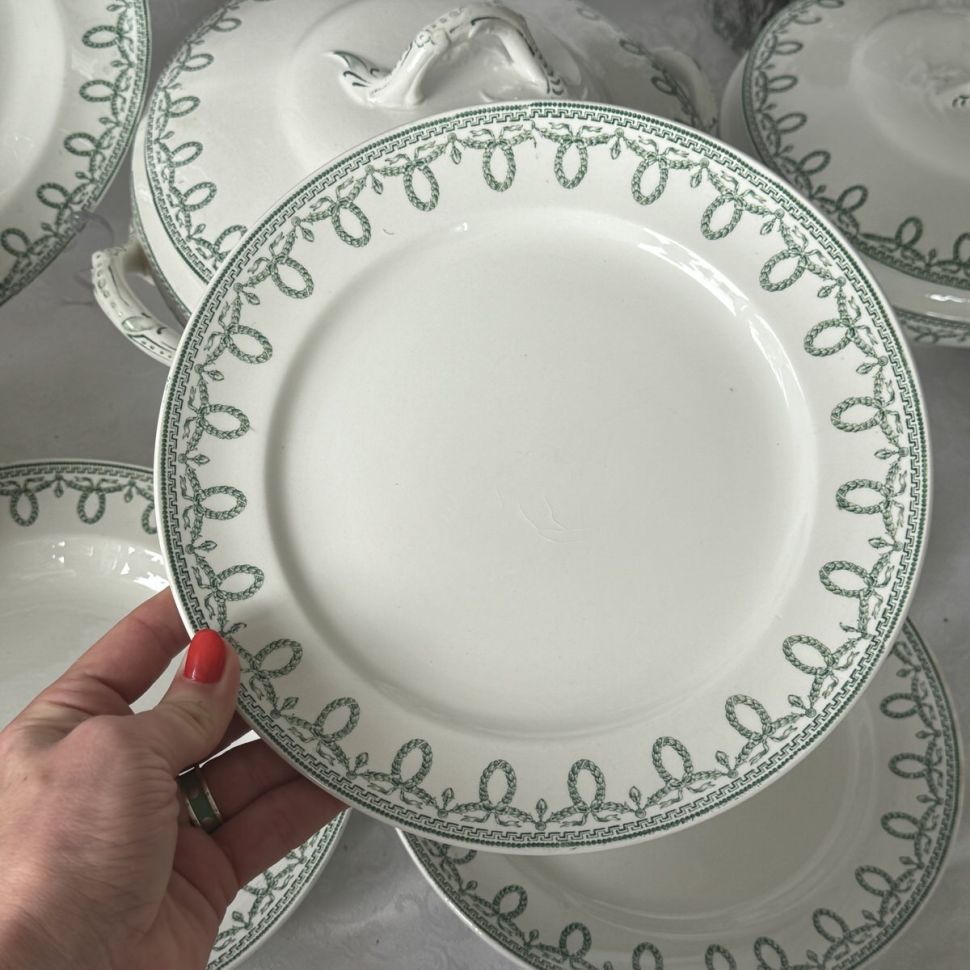 Тарелка Boch Freres Bonaparte 24 см Бельгия