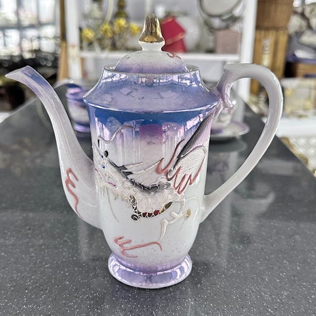 Чайник Дракон 600 мл фарфор Япония