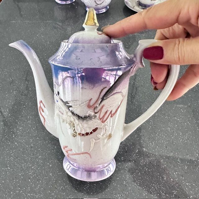 Чайник Дракон 600 мл фарфор Япония