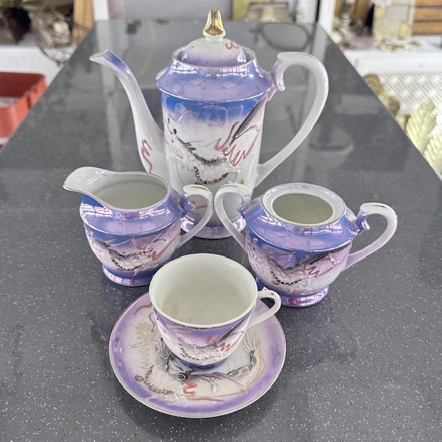 Чайник Дракон 600 мл фарфор Япония