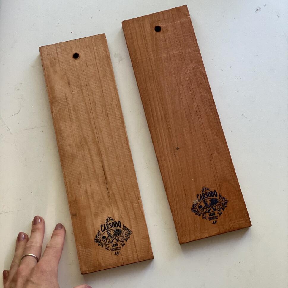 Доска деревянная 30х9 см Carsodo 1895