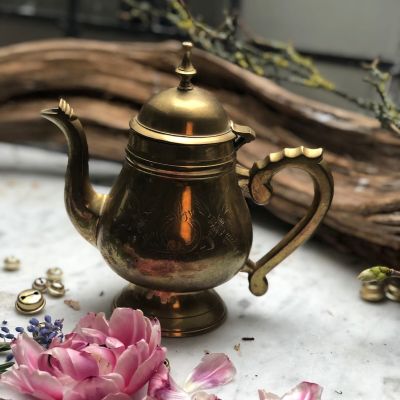 Чайник заварочный 250 мл, латунь
