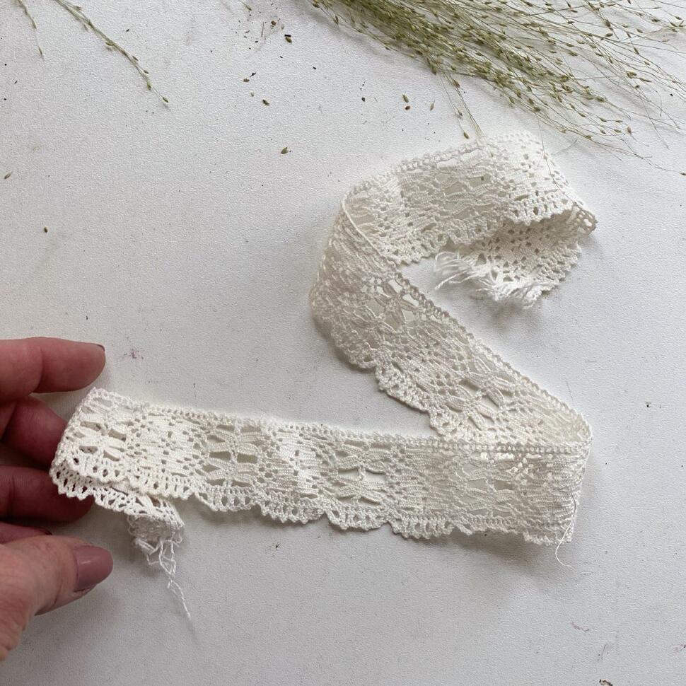 Кружево тесьма 46 см 