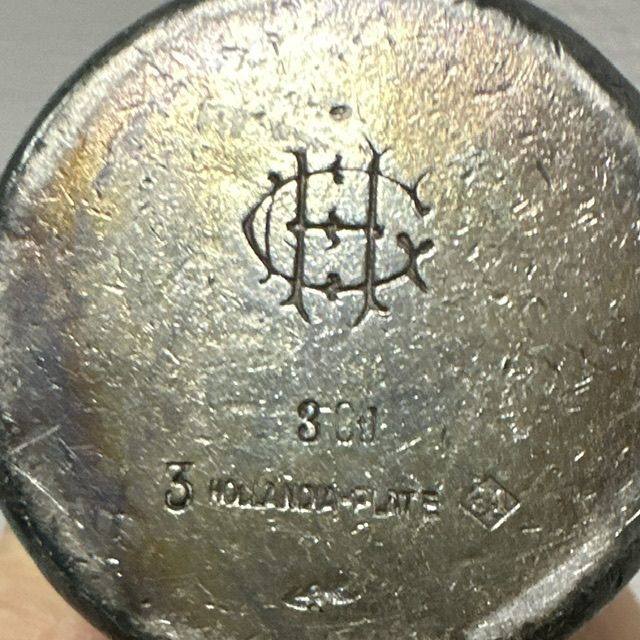 Молочник сливочник 35 мл Голландия олово 