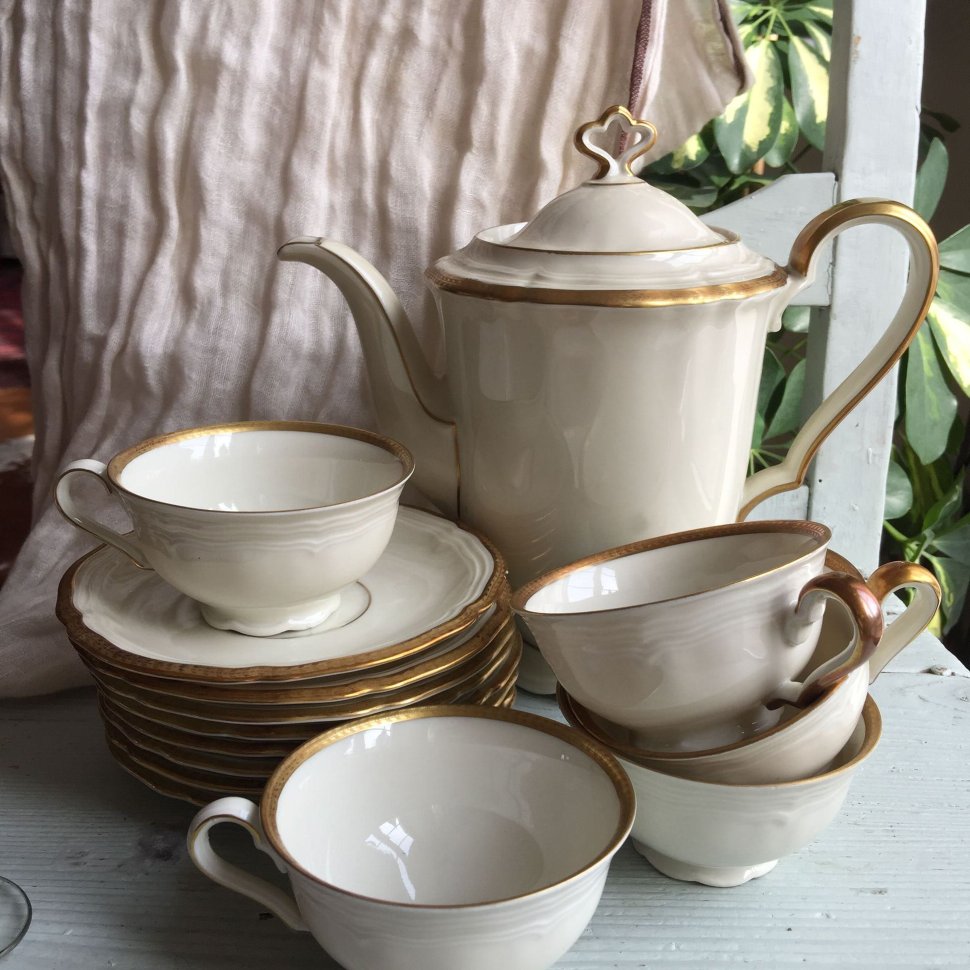 Кофейная пара Seltmann Weiden Marie Luise разные клейма