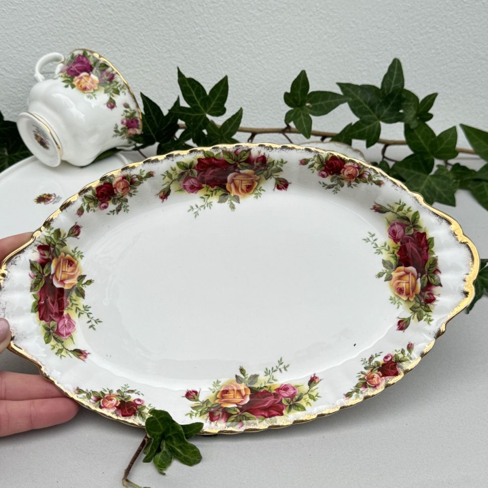 Блюдо Royal Albert Old Country Rose 27 см Англия  