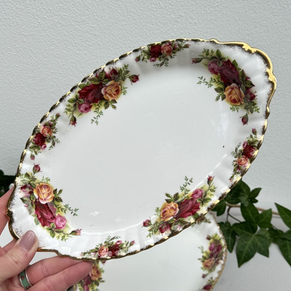 Блюдо Royal Albert Old Country Rose 27 см Англия  