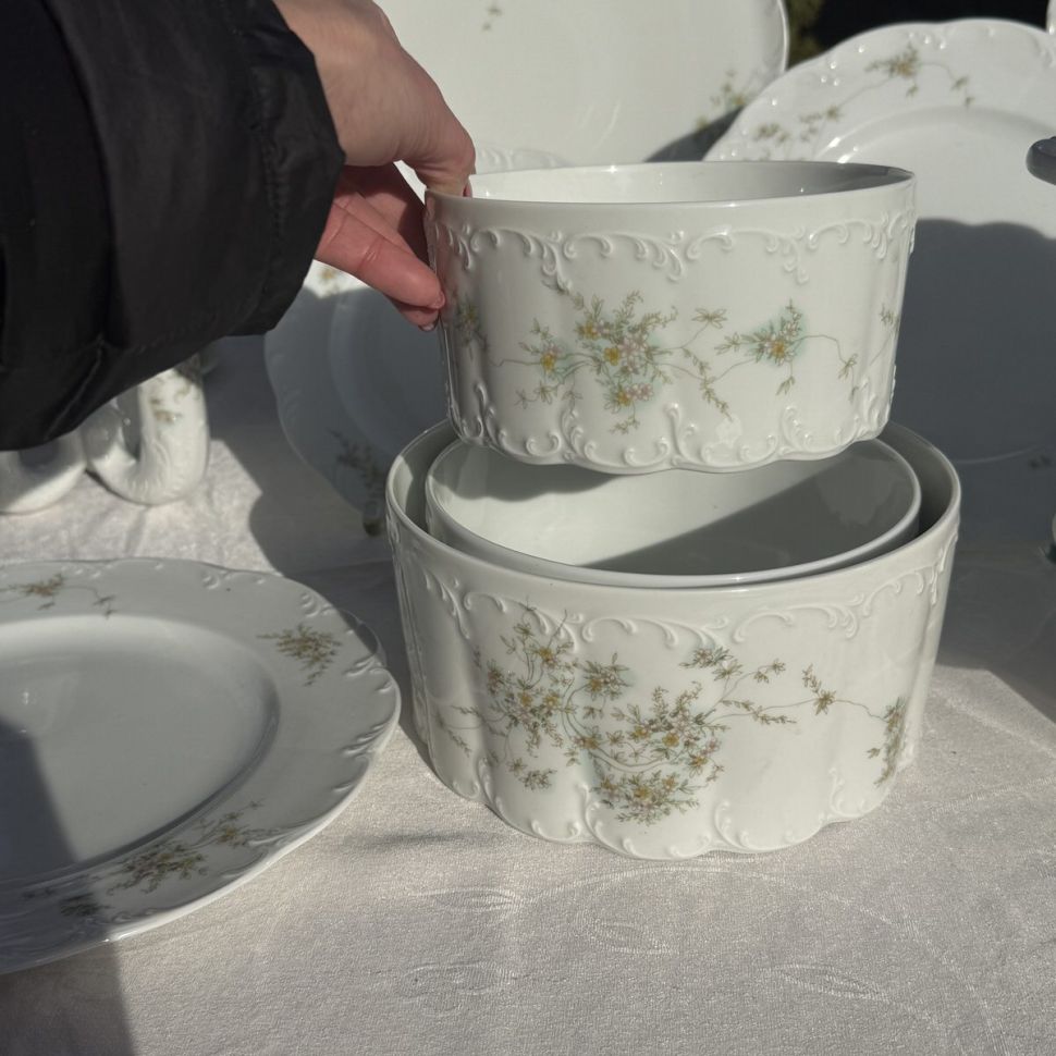 Салатник Rosenthal Monbijou полевые цветы 17 см Германия