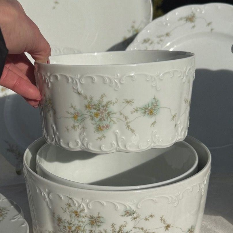 Салатник Rosenthal Monbijou полевые цветы 17 см Германия