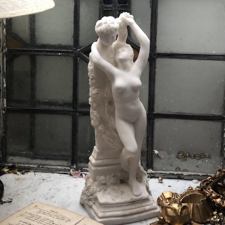 Статуэтка Влюбленные мрамор