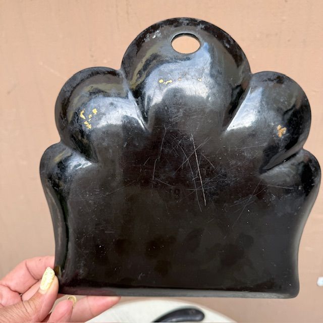 Набор для стола щетка и совок Шинуазри эпоха Наполеона III Франция  