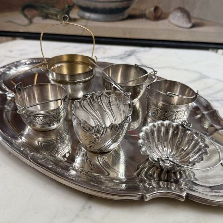 Ситечко для чая Christofle 5 см серебрение