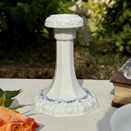 Подсвечник Rosenthal Classic Rose голубые розы 14 см Германия