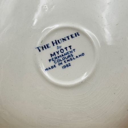 Чайная пара Myott The Hunter синяя 200 мл Англия 