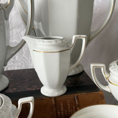 Молочник Ph.Rosenthal Maria с золотой каймой 150 мл Германия 1927 г     