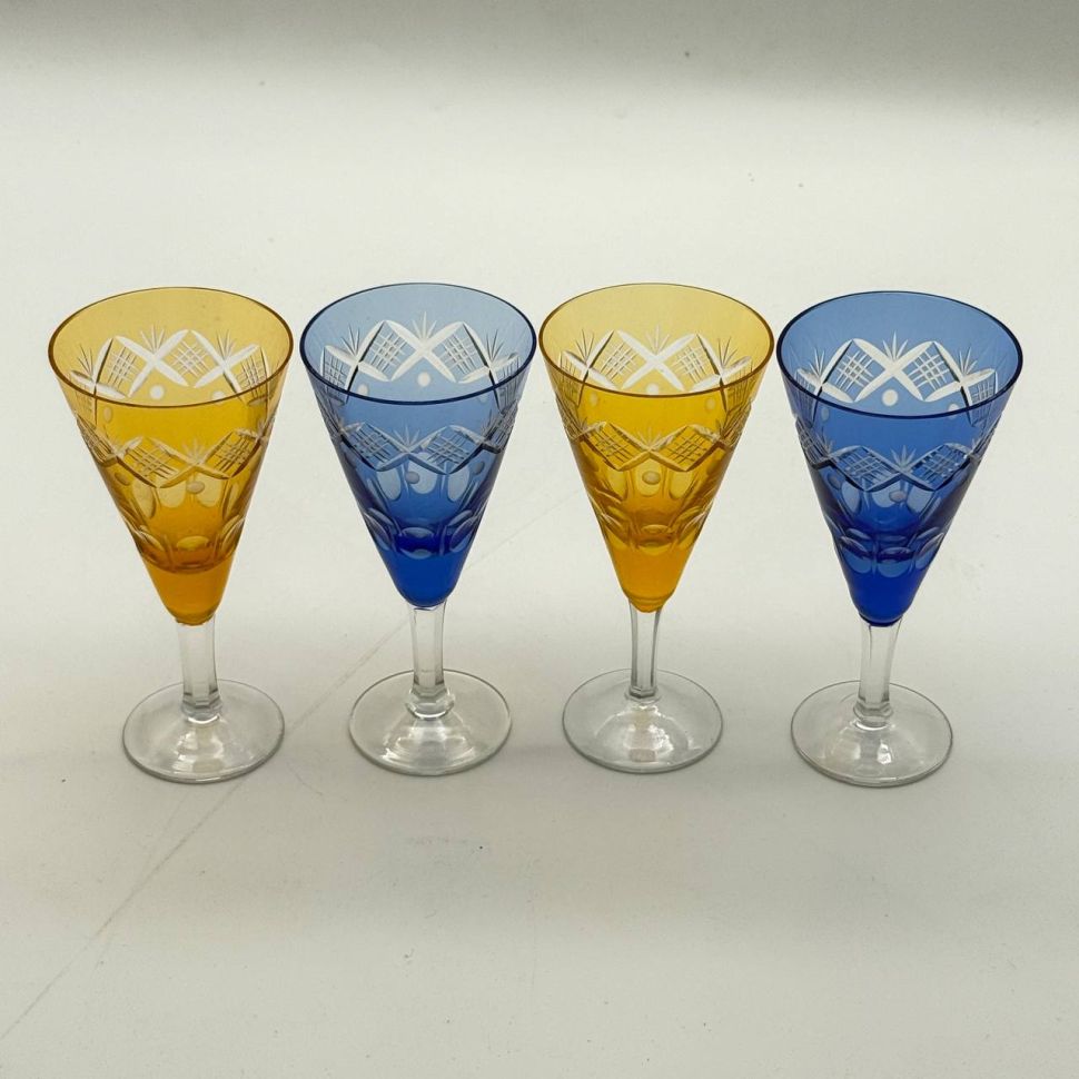 Бокал Anna Hutte набор 4 шт. 100 мл накладной хрусталь Германия