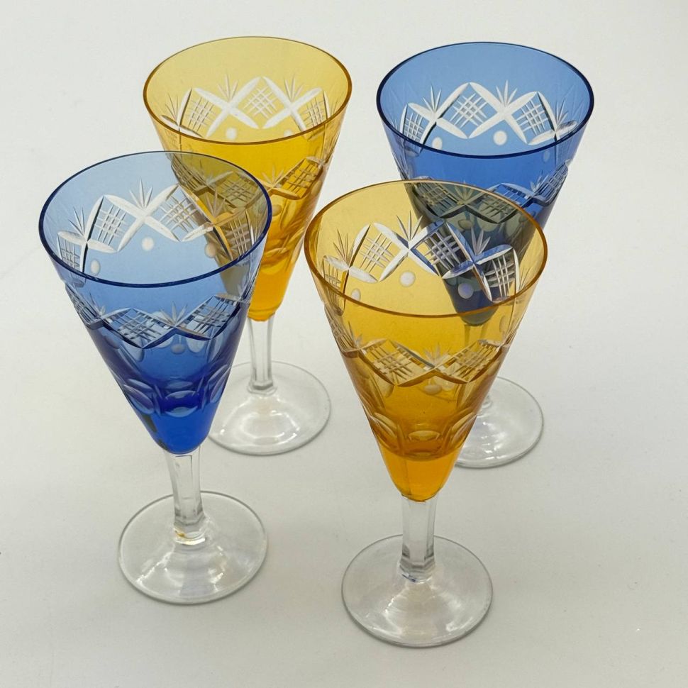 Бокал Anna Hutte набор 4 шт. 100 мл накладной хрусталь Германия