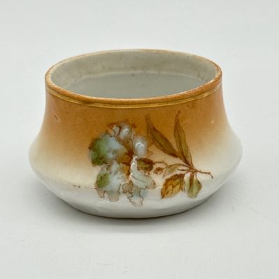 Солонка Гибискус 8 см фарфор ручная роспись