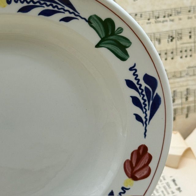 Тарелка глубокая Boerenbont Boch 23 см Бельгия