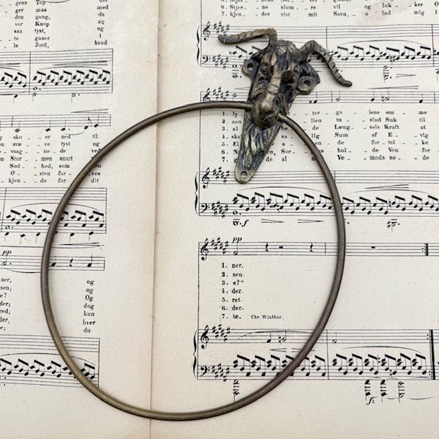 Набор для ванной комнаты три предмета Архар латунь Франция