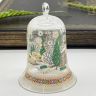 Колокольчик рождественский 1993 Hutschenreuther стекло Германия 