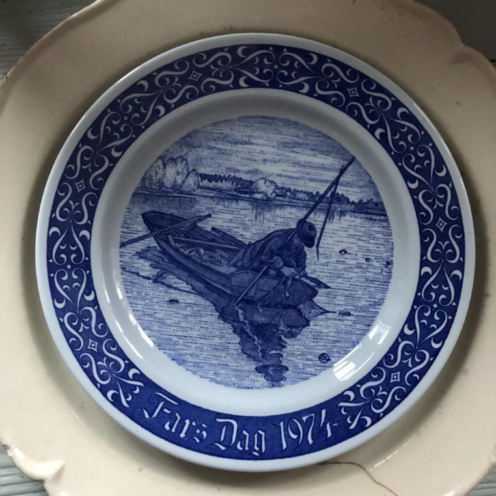 Тарелка Rorstrand Sweden Fars Dag 1974 Limited Edition​